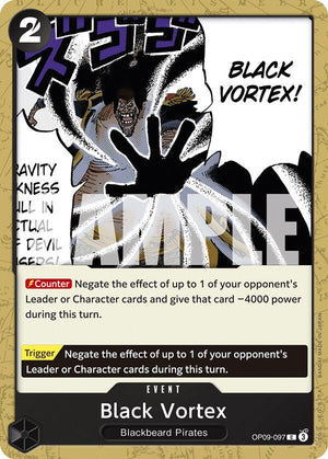Black Vortex [OP09-097] Emperors in the New World