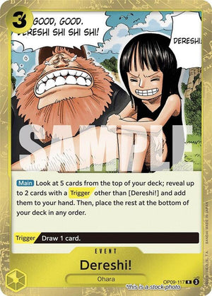 OP09-117 Dereshi! Rare