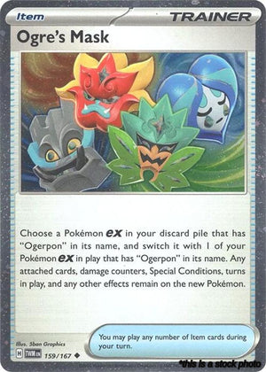 159/167 Ogre's Mask (Cosmos Holo) Promo Holofoil