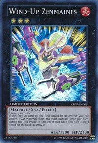 Limited Wind-Up Zenmaines [CT09-EN008 Near Mint] Super Rare