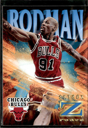 1996-97 SkyBox Z-Force #14 Dennis Rodman Z-Cling