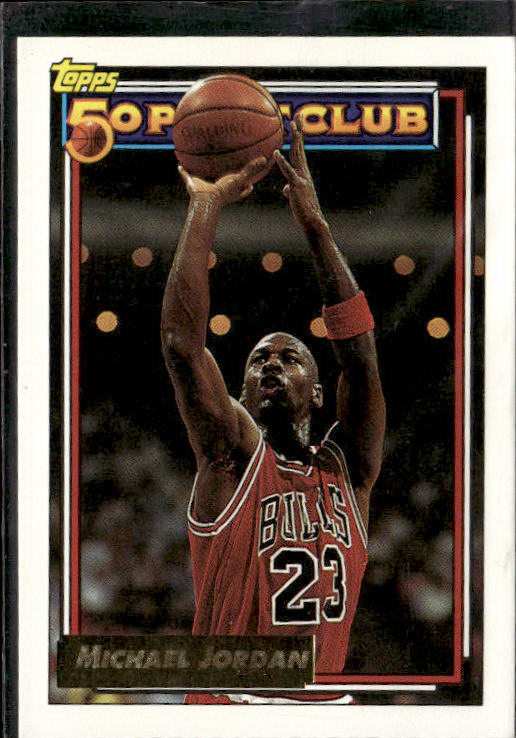 1992-93 Topps #205 Michael Jordan Gold