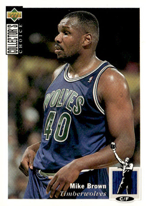 1994-95 Collector's Choice #84 Mike Brown Gold Signature