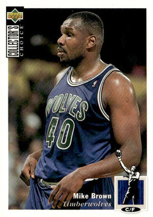 1994-95 Collector's Choice #84 Mike Brown Gold Signature