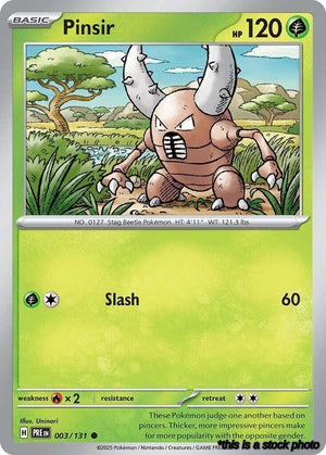 Common Pinsir [003/131 Near Mint ]