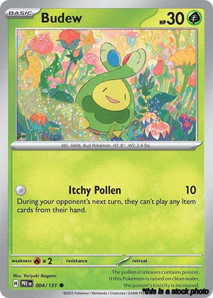 Common Budew [004/131 Near Mint ]