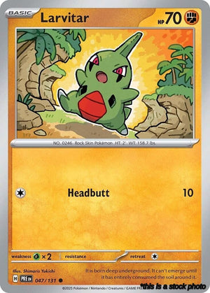 Common Larvitar [047/131 Near Mint ]