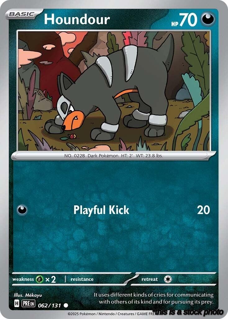 Common Houndour [062/131 Near Mint ]