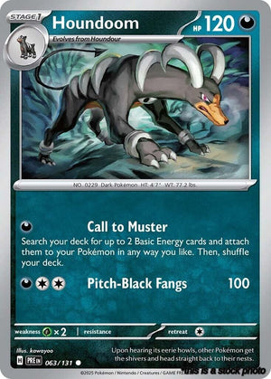 Common Houndoom [063/131 Near Mint ]