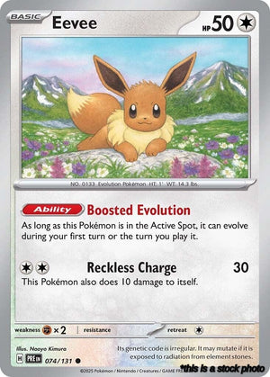 Common Eevee [074/131 Near Mint ]