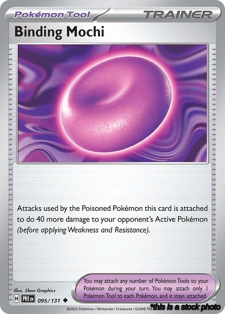 Reverse Holofoil Binding Mochi [095/131 Near Mint ]