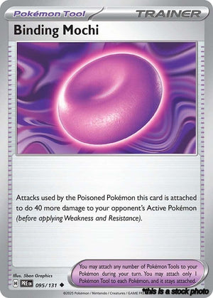 095/131 Binding Mochi Uncommon Reverse Holofoil