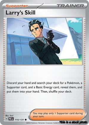 Common Larry's Skill - 115/131 [115/131 Near Mint ]