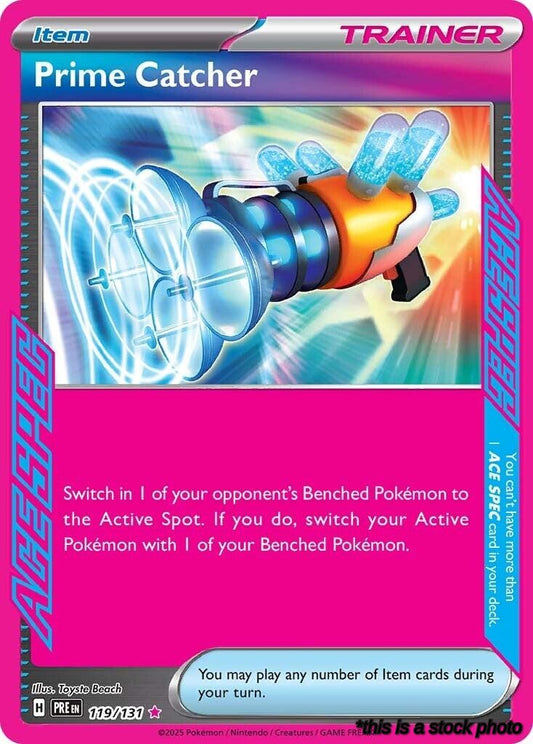 ACE SPEC Rare Prime Catcher [119/131 Lightly Played ]