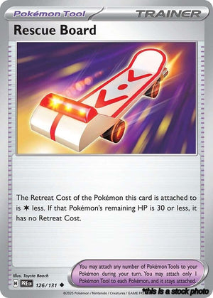 Uncommon Rescue Board [126/131 Near Mint ]
