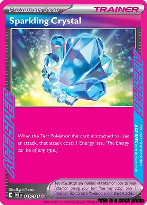 ACE SPEC Rare Sparkling Crystal [129/131 Near Mint ]