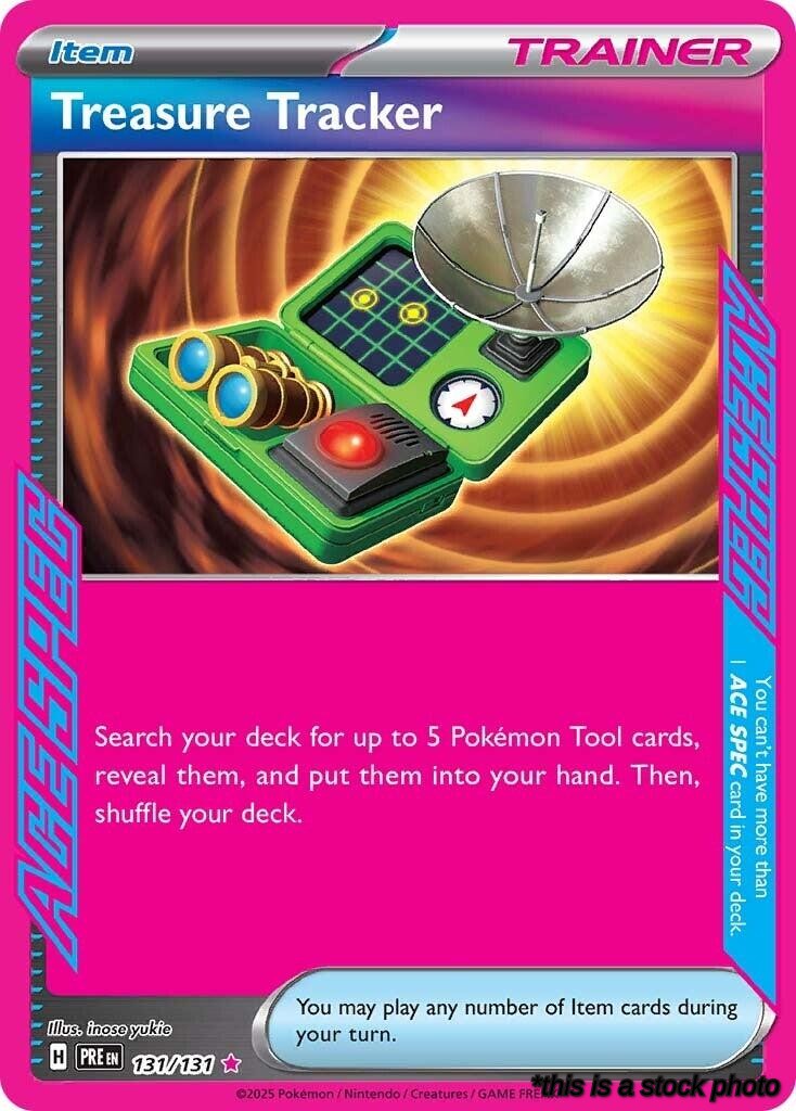 Holofoil Treasure Tracker [131/131 Lightly Played ]