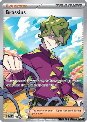 135/131 Brassius Ultra Rare Holofoil Near Mint