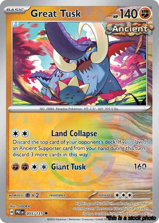 Great Tusk (Poke Ball Pattern)