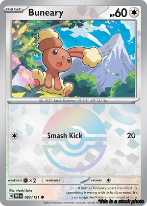 Common Buneary (Poke Ball Pattern) [083/131 Near Mint ]