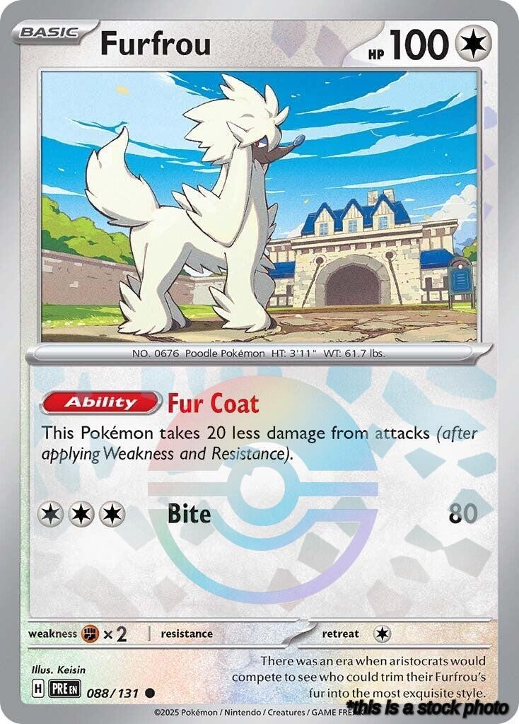 Furfrou (Poke Ball Pattern)