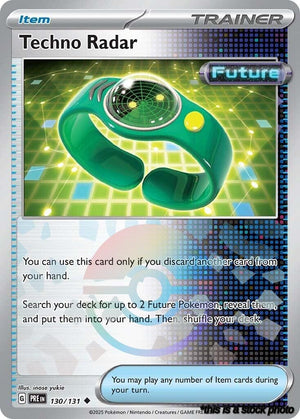 Uncommon Techno Radar (Poke Ball Pattern) [130/131 Near Mint ]