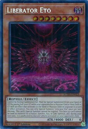 1st Edition Liberator Eto [SUDA-EN023 Near Mint] Secret Rare