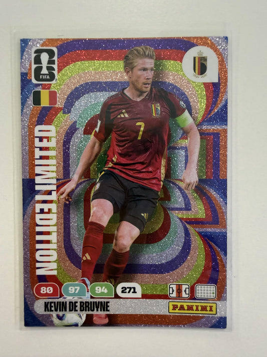 2026 Panini Adrenalyn XL FIFA World Cup #NNO Kevin De Bruyne Limited Edition