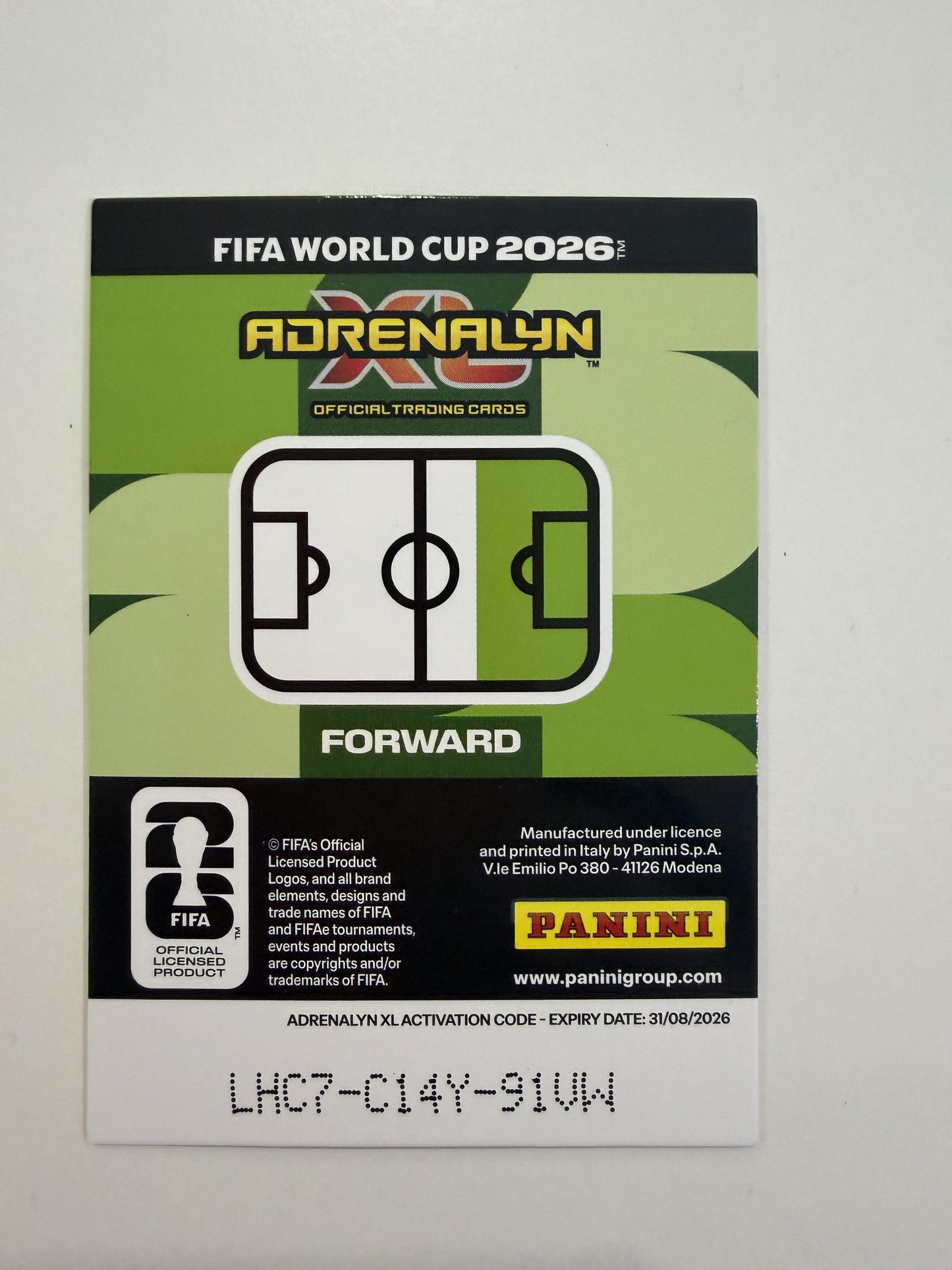 2026 Panini Adrenalyn XL FIFA World Cup #NNO Harry Kane Limited Edition