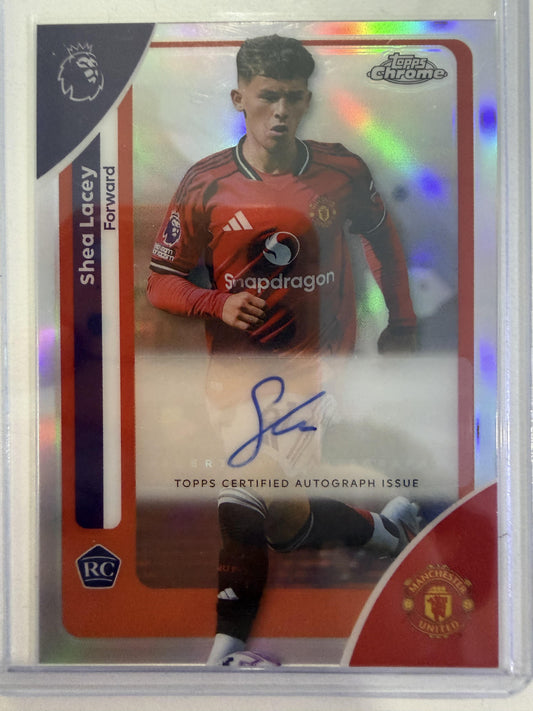 2025-26 Topps Chrome Premier League #CA-SL Shea Lacey Chrome Autographs