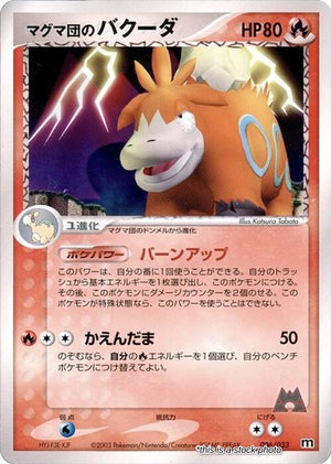Japanese 006/033 Team Magma's Camerupt None