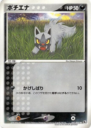Japanese 047/055 Poochyena Common