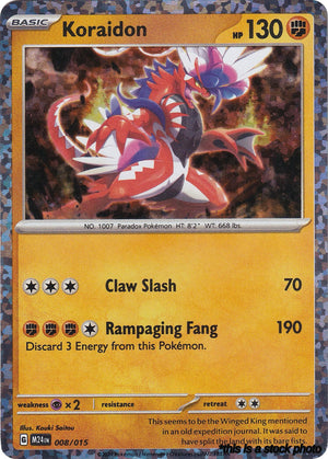 Promo Koraidon [008/015 Near Mint ]