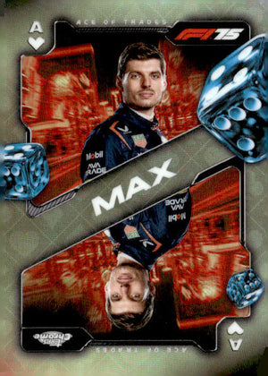 2025 Topps Chrome Formula 1 #SCA-3 Max Verstappen Ace of Trades