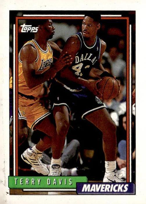 1992-93 Topps #261 Terry Davis