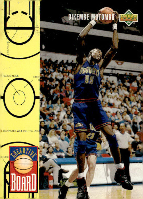 1993-94 Upper Deck #431 Dikembe Mutombo