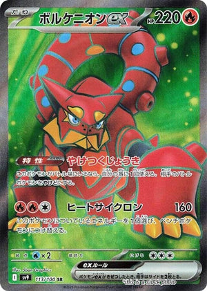 JP Holofoil Near Mint Volcanion ex - 113/100 [113/100]