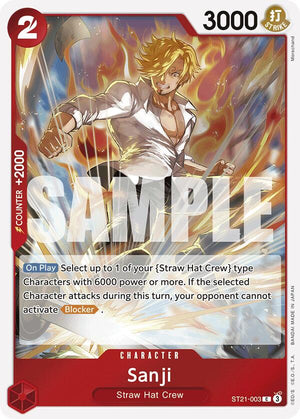 Sanji [ST21-003] Starter Deck EX: Gear 5