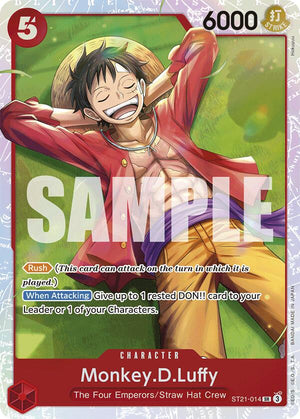 Monkey.D.Luffy (014) [ST21-014] Starter Deck EX: Gear 5
