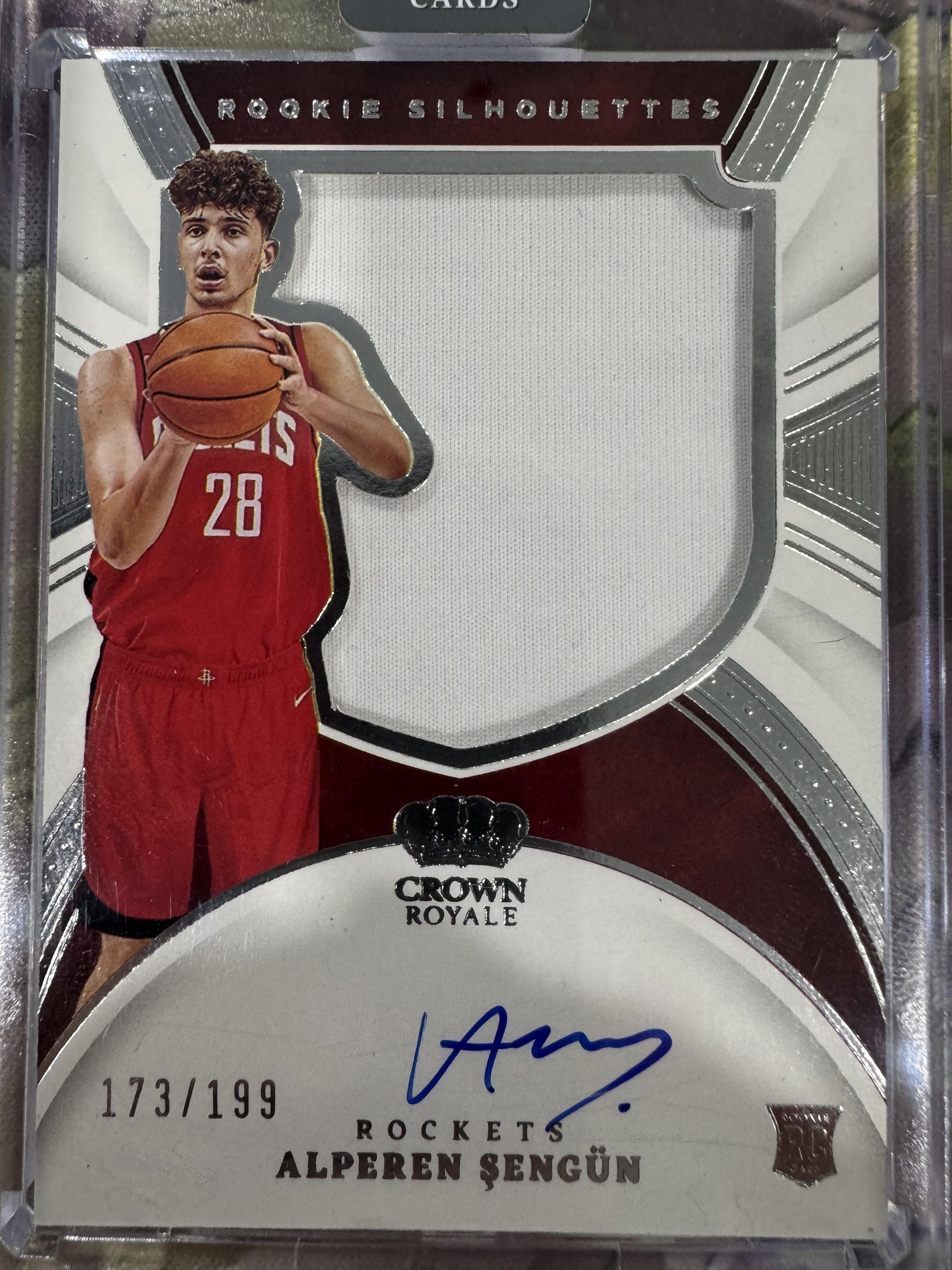 2021-22 #137 Alperen Sengun Rookie Silhouettes Prime #/199