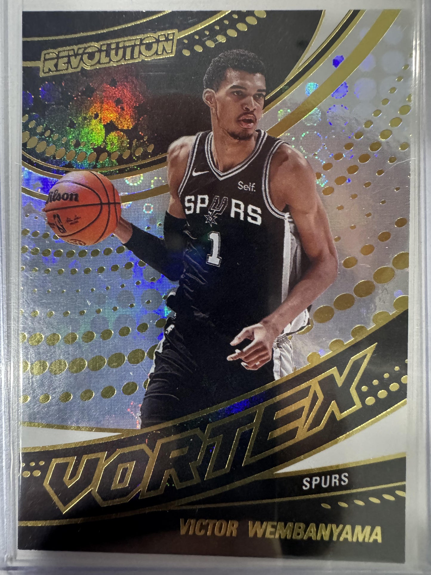 2024-25 Panini Revolution #17 Victor Wembanyama Vortex