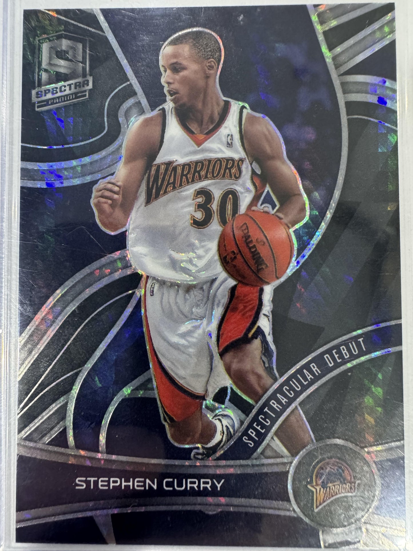 2021-22 Panini Spectra #160 Stephen Curry Silver