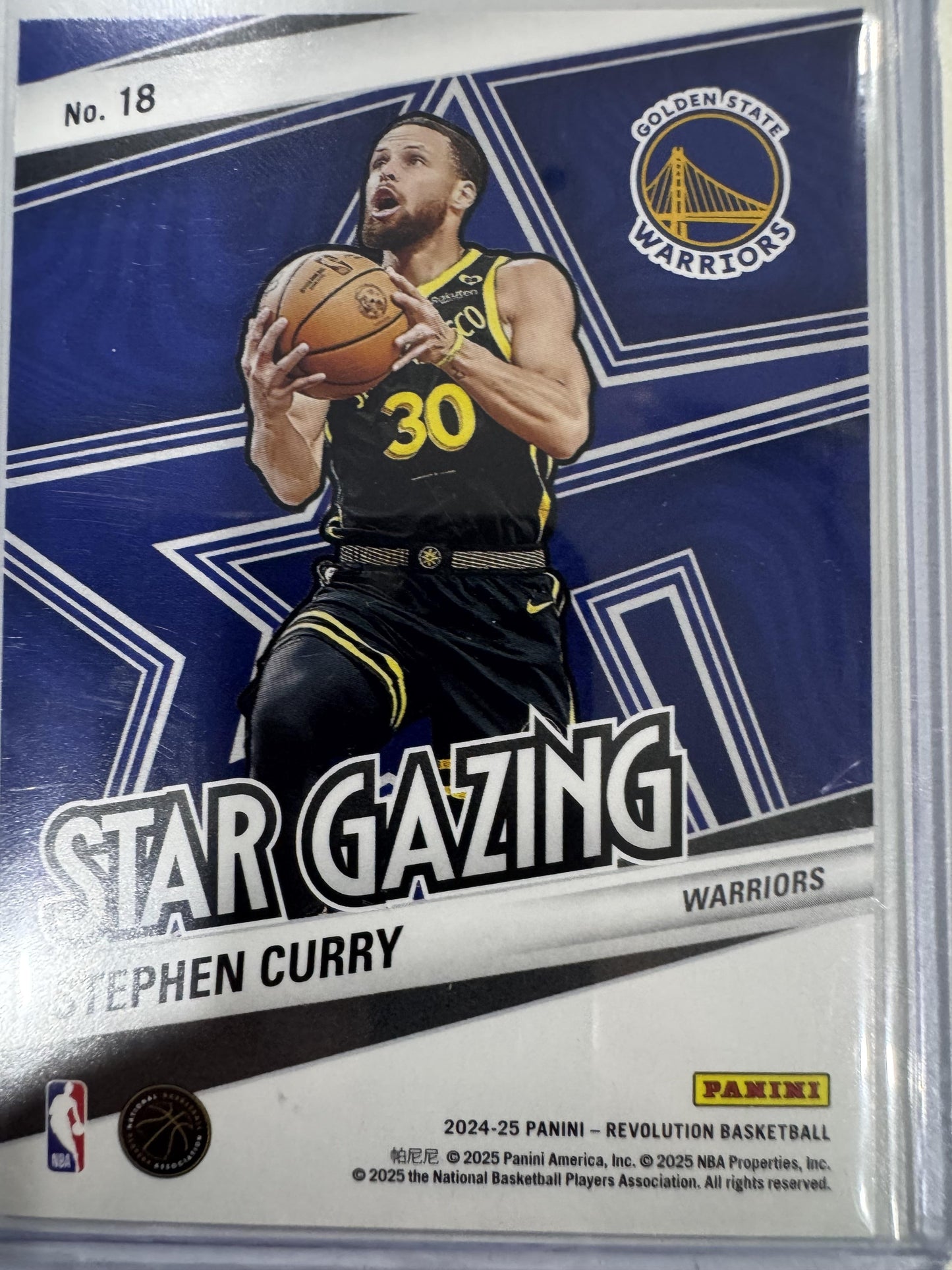 2024-25 Panini Revolution #18 Stephen Curry Star Gazing