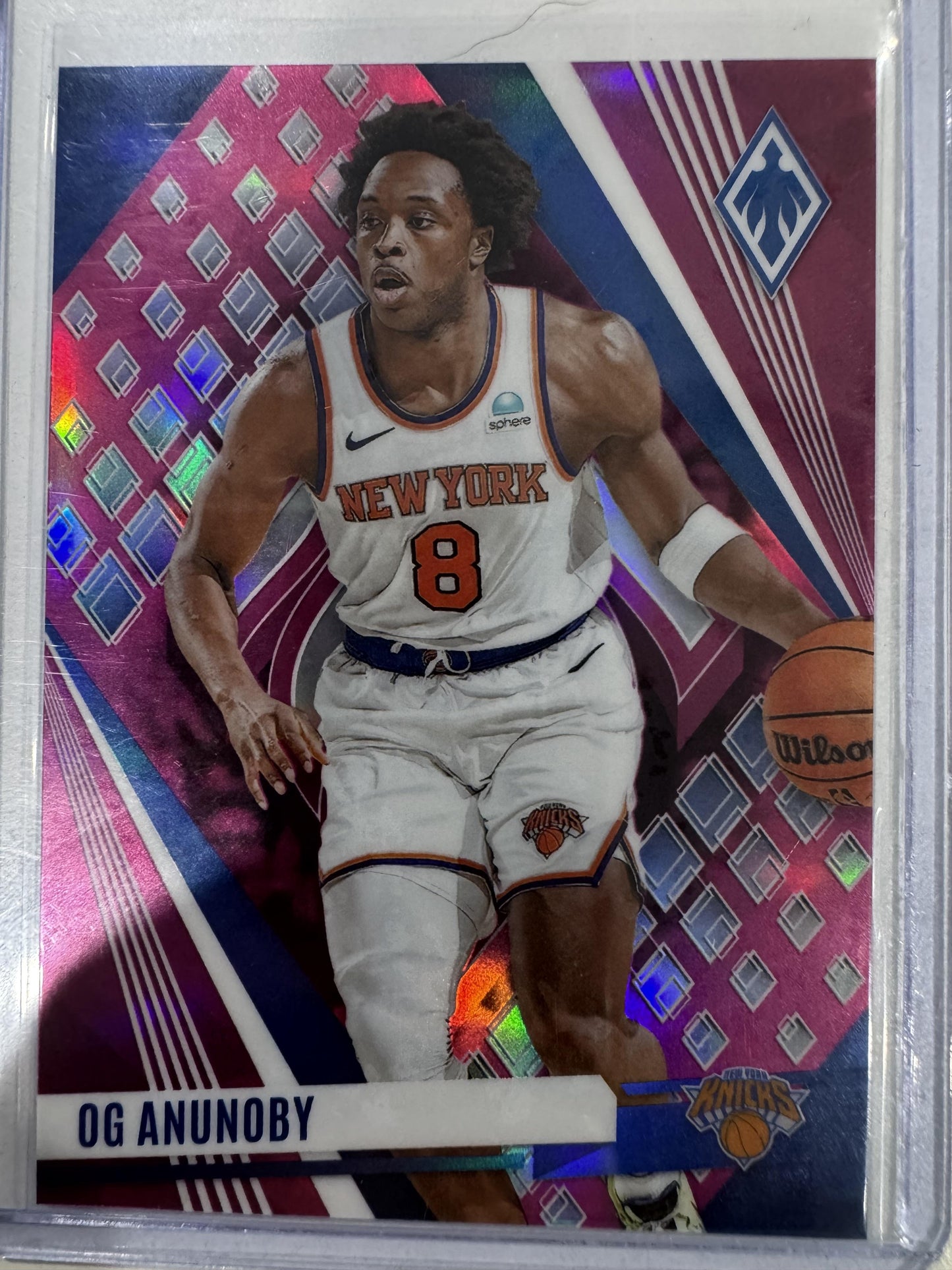 2023-24 Panini Phoenix #72 OG Anunoby Pink #/175