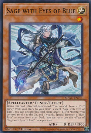 Unlimited Sage with Eyes of Blue [SDWD-EN013 Near Mint] Common / Short Print