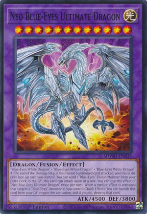 Unlimited Neo Blue-Eyes Ultimate Dragon [SDWD-EN035 Near Mint] Common / Short Print