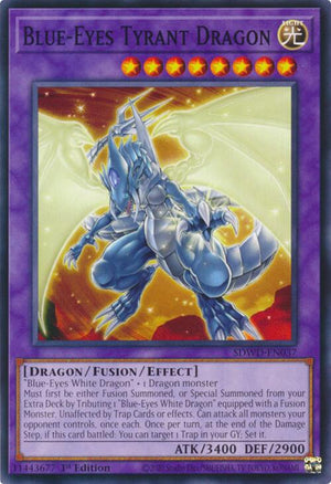 Unlimited Blue-Eyes Tyrant Dragon [SDWD-EN037 Near Mint] Common / Short Print