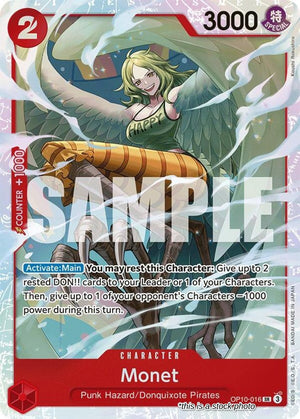 OP10-016 Monet Super Rare