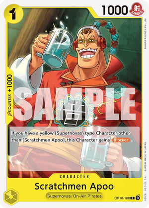Scratchmen Apoo [OP10-108] Royal Blood