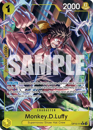 Monkey.D.Luffy (111) (Parallel) [OP10-111] Royal Blood